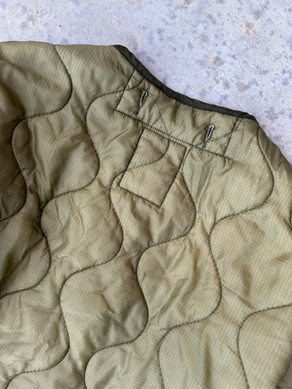 80’s US Military M65 Quilted Field Liner Mid-Length Jacket