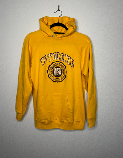 80’s Champion University of Wyoming Raglan Hoodie (Unisex L)