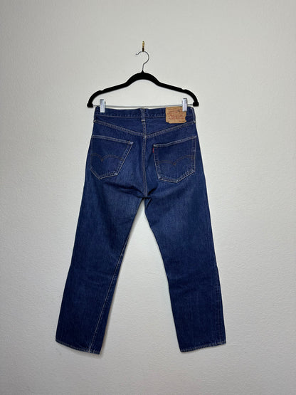 60’s Vintage LEVI’S 501 “BIG E” Selvedge Jeans Button #6 USA - Rare A+ Condition (Men’s 30 / Women’s 28)