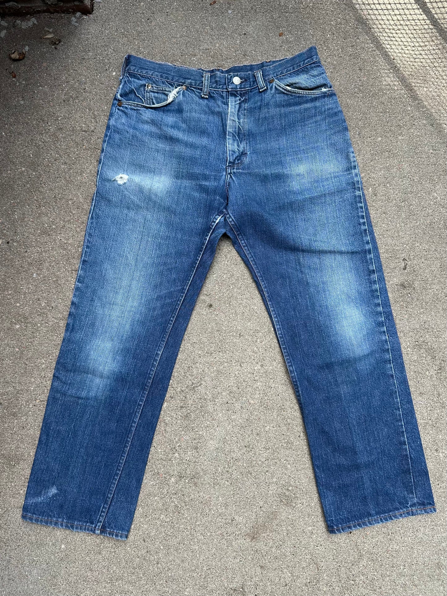 1960’s Ranchcraft Full Selvedge Western Jeans USA (33x31)