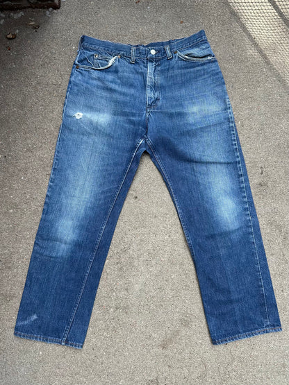 1960’s Ranchcraft Full Selvedge Western Jeans USA (33x31)