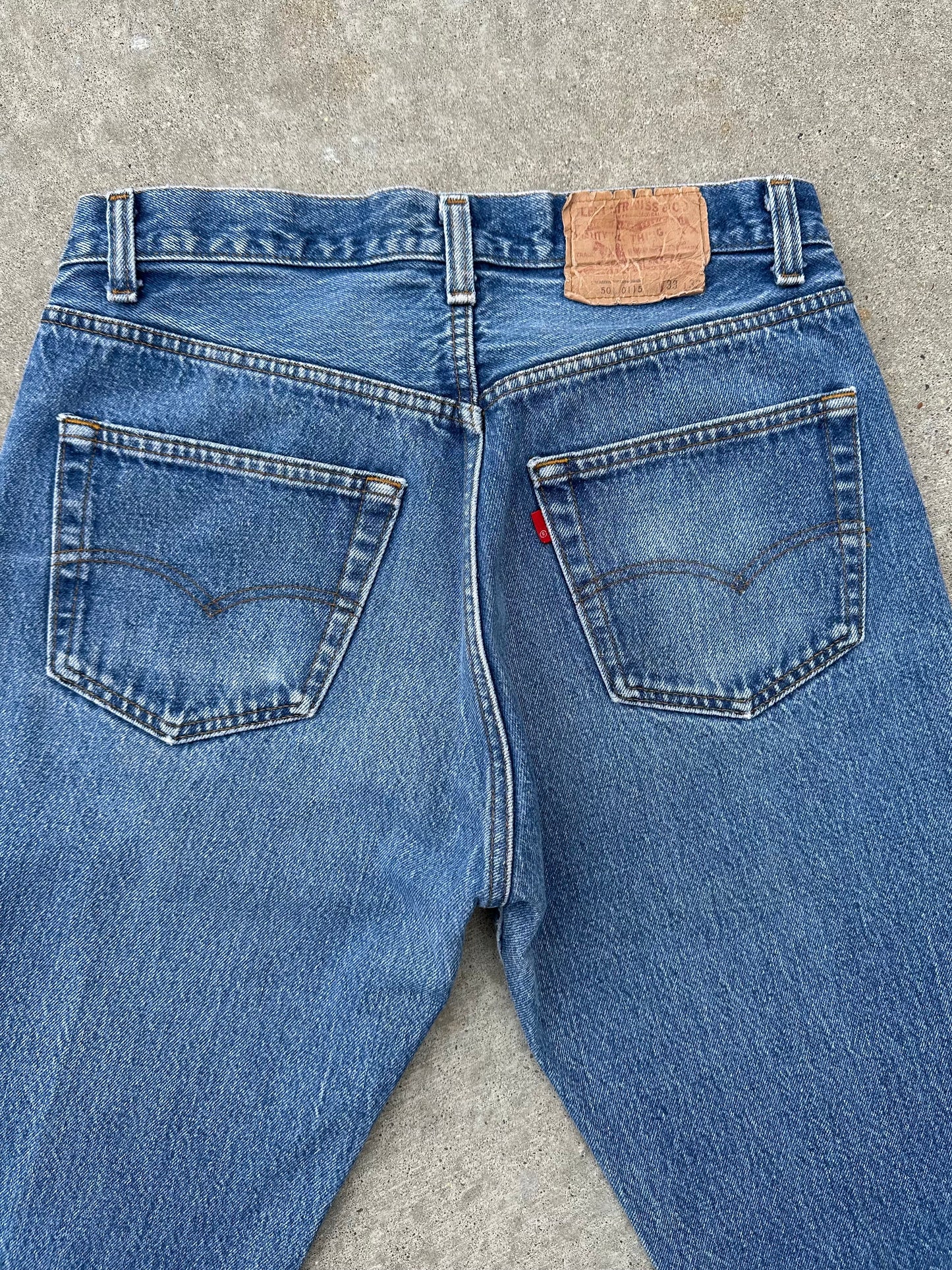 80’s Levi’s 501 Denim Jeans USA (Men’s 30x31 / Women’s 28/29)