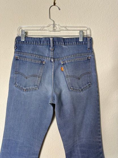 70’s Levi’s 746 Orange Tab Bell Crop Jeans (Modern 2)