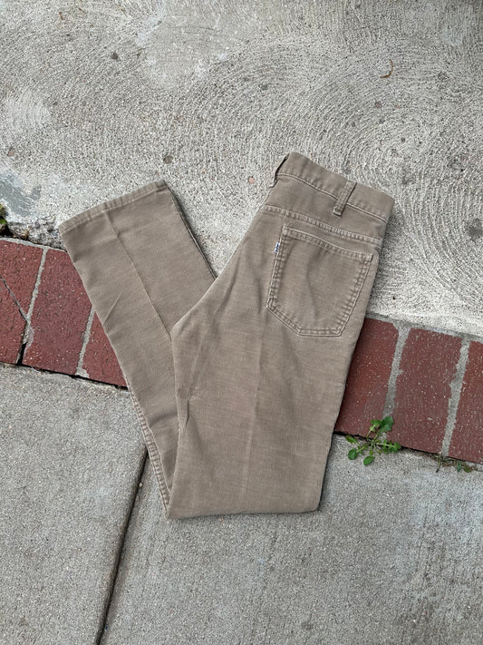 80’s Levi’s 519 “Californian” Corduroy White Tab Pants (Men’s 31/ Women’s 30)
