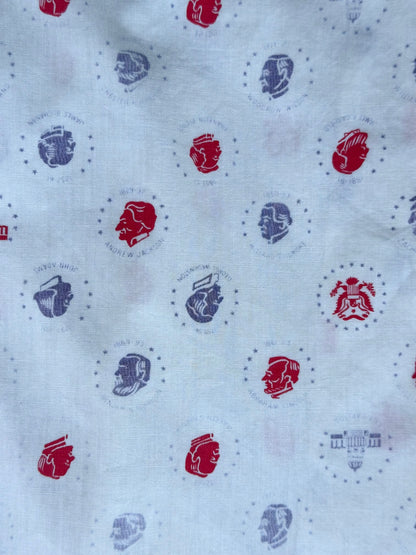 50’s US Presidents Printed Cotton Novelty Shirt (Unisex M)