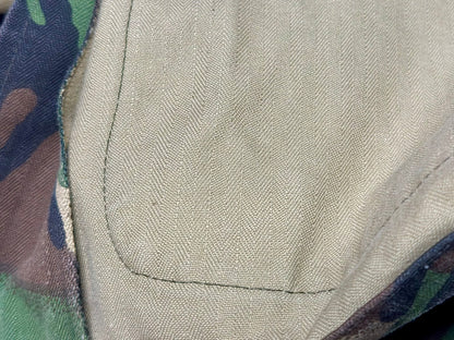 60’s HBT Herringbone Twill Cotton Camo Sporting Field Jacket (Unisex L)