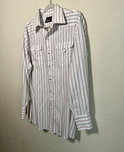 70’s Panhandle Slim Pearl Snap Western USA Shirt (Men’s XL)