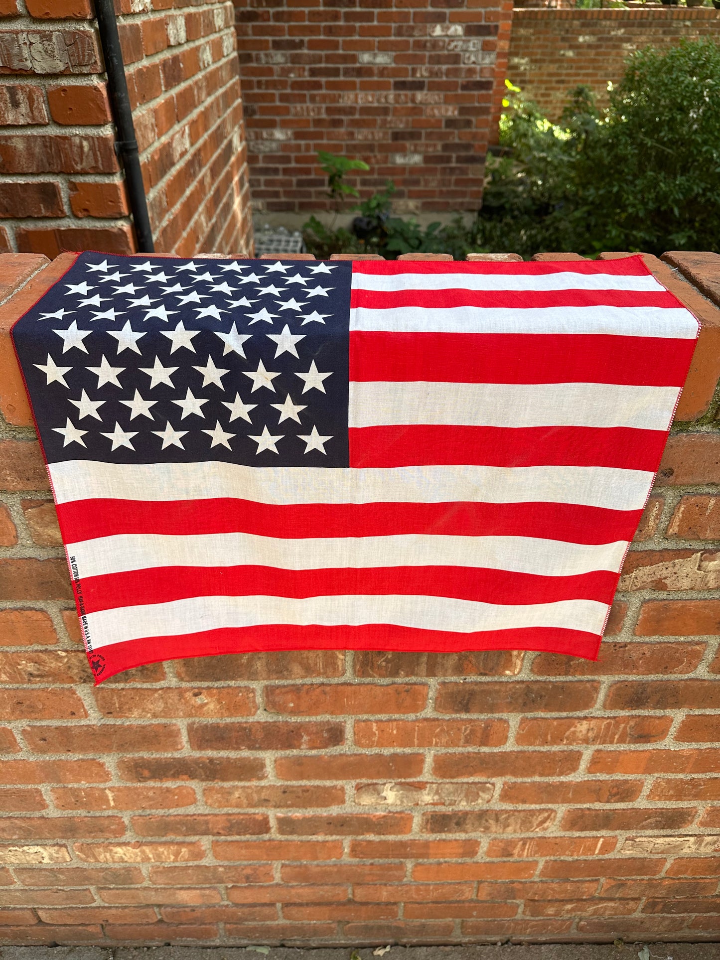 80’s American Flag Have-A-Hank Bandana USA