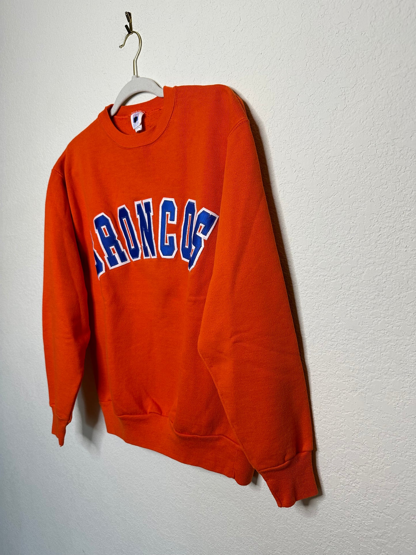 80’s Denver Broncos Patched Logo Sweatshirt USA (Unisex M)