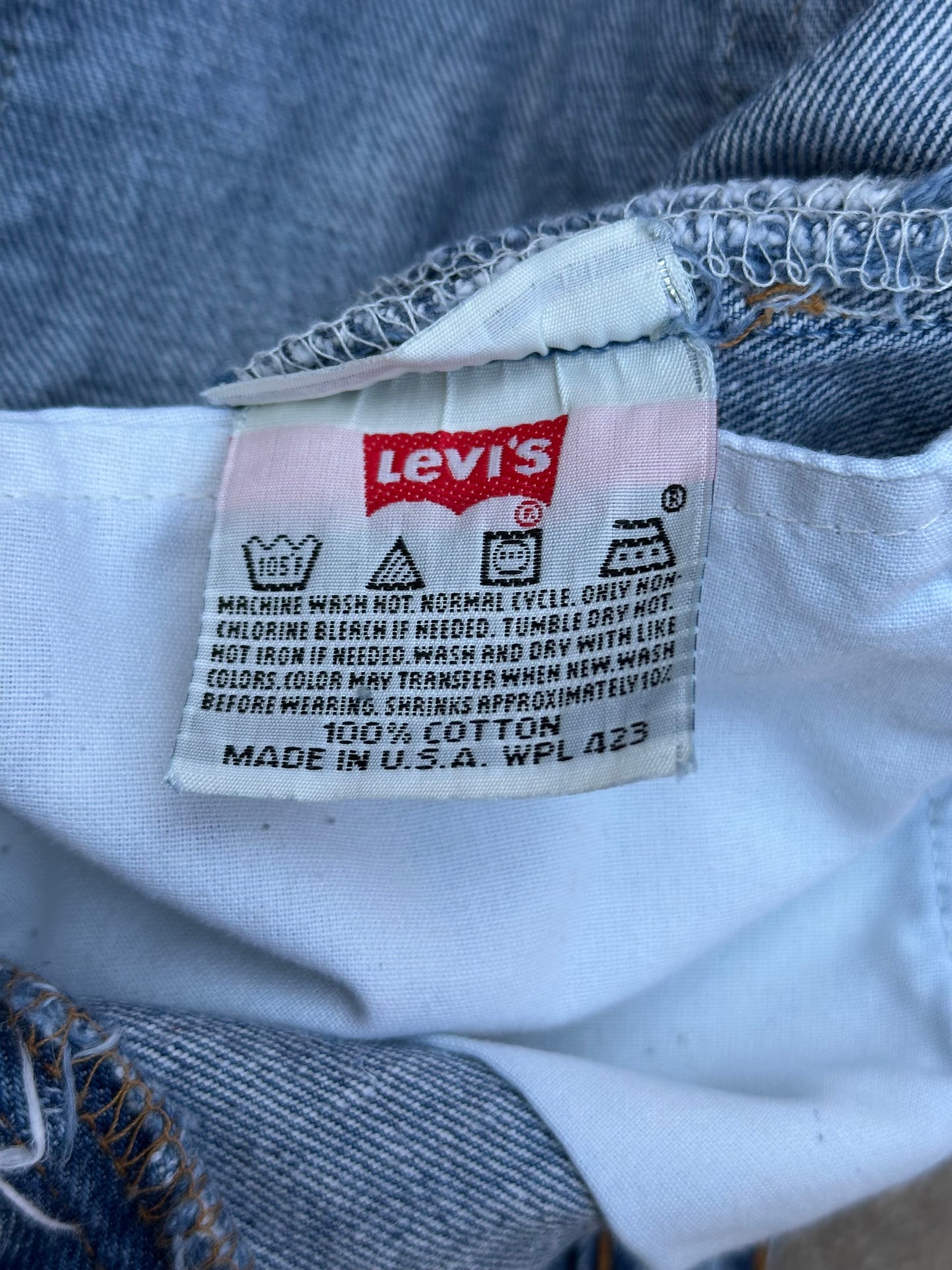 90’s Levi’s 501xx STF Denim Jeans USA (Men’s 31x29 / Women’s 29)