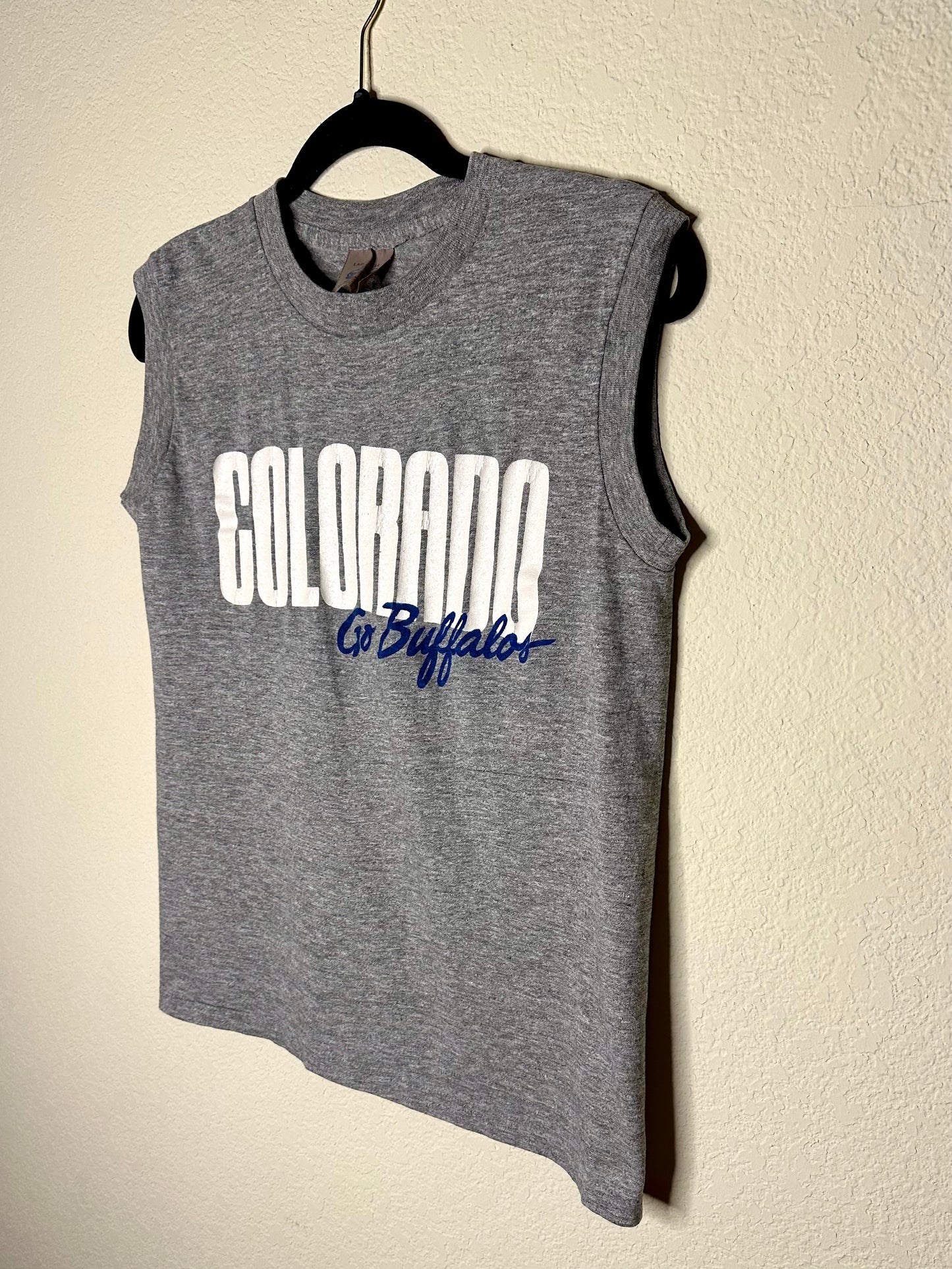 Rare 70’s CU Buffs Muscle Tee (Unisex S)
