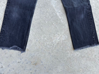 90’s Levi’s 501 Black Denim Jeans USA (26x28 / Women’s 24/25)