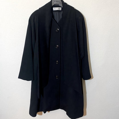 Vintage 1980’s Christian Dior Wool Swing Coat (Women’s L)