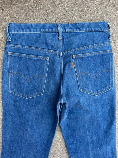 70’s Levi’s 784 Orange Tab Elephant Bell Bottom Denim Jeans USA (Women’s 26)