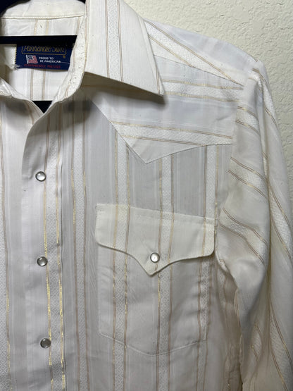 70’s Panhandle Slim Pearl Snap Western USA Shirt (Men’s S)