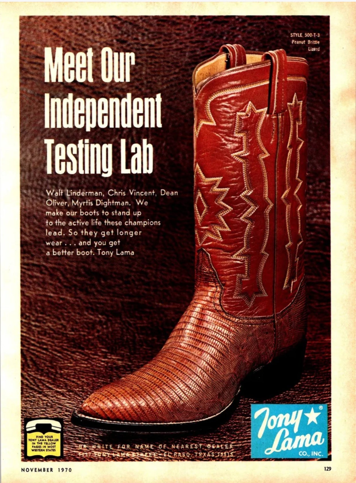 70's Tony Lama Black Label Exotic Cowboy Boots (Men's 8.5/Women's