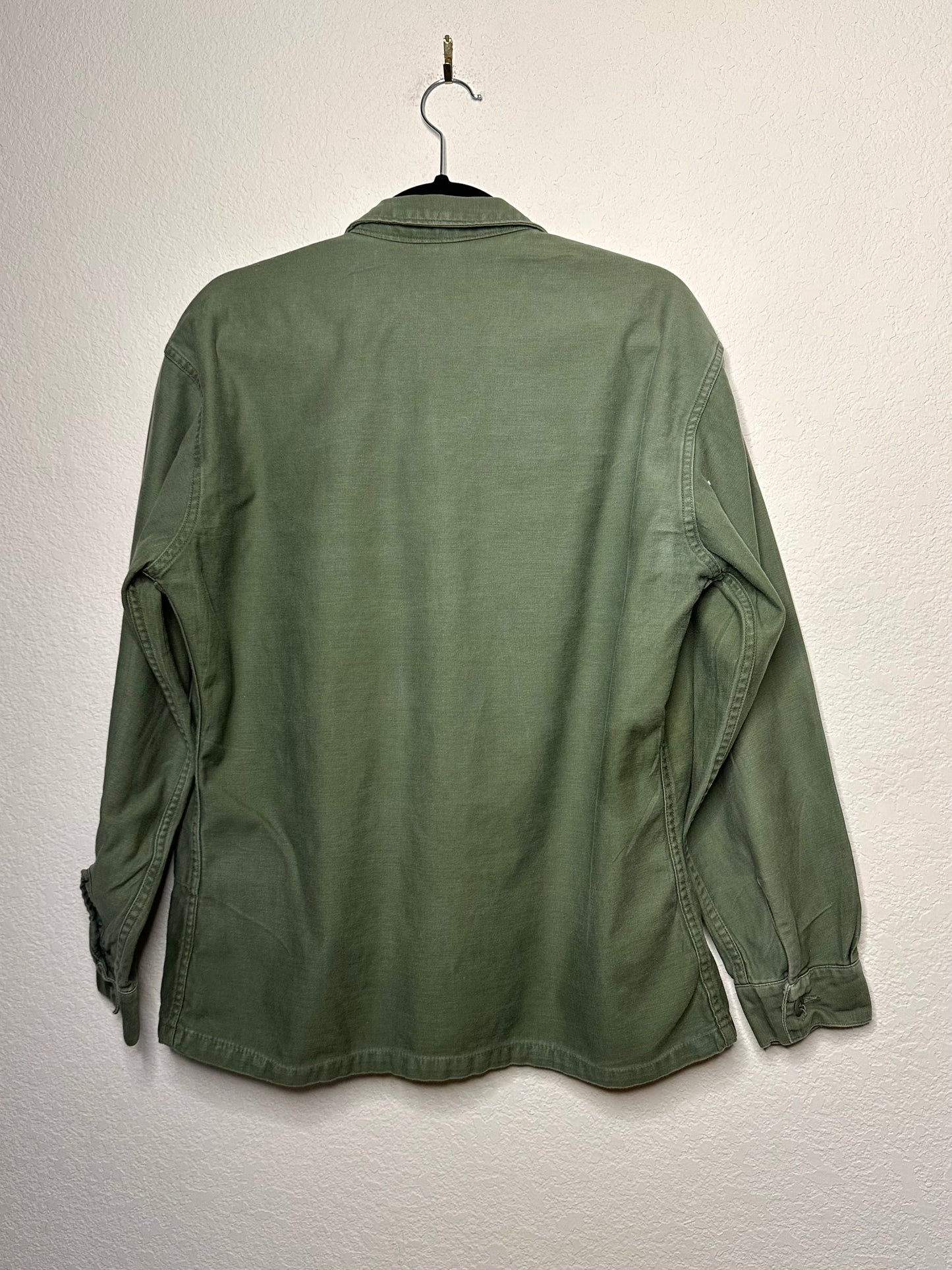 50’s Military P56 Cotton Sateen Utility Shirt OG107 (Unisex M)