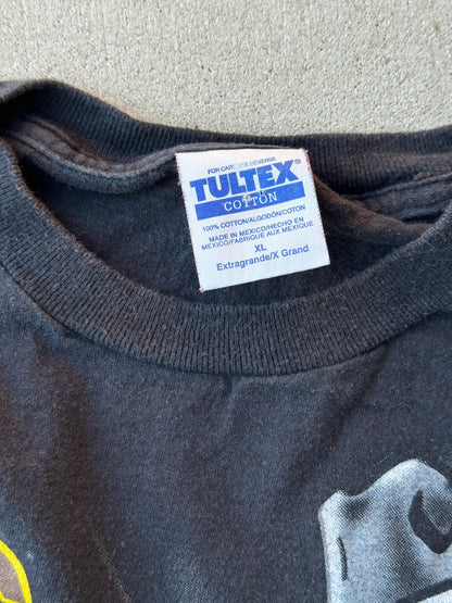 Rare 90’s Wyoming Cowboys Pistol Pete AOP Tee (Unisex L/XL)