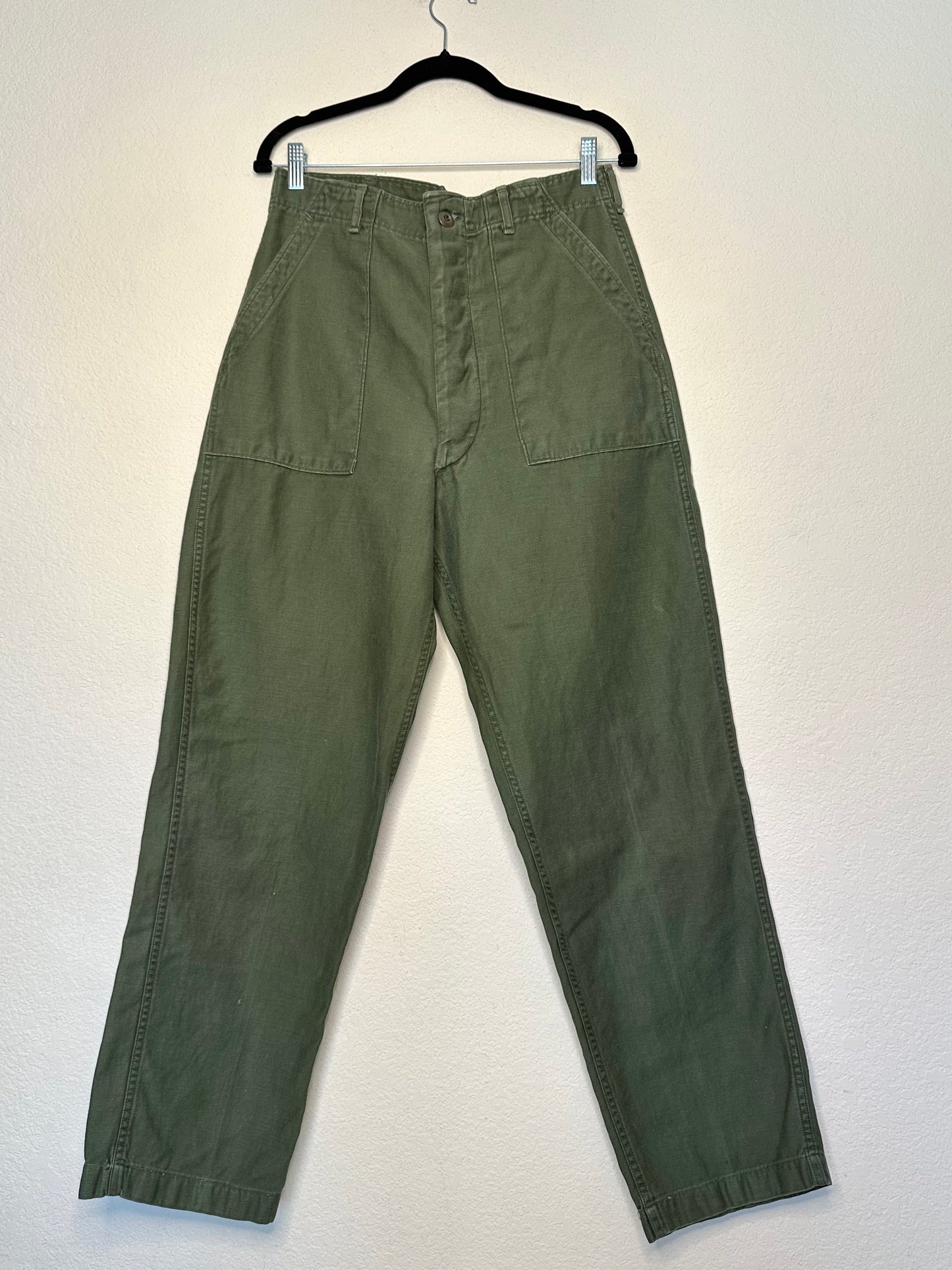 60’s Military OG-107 Cotton Sateen Field Pants (Men’s 32 / Women’s 30)