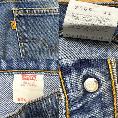 90’s Levi’s 517 Orange Tab USA Jeans (33x32 / Modern 8)