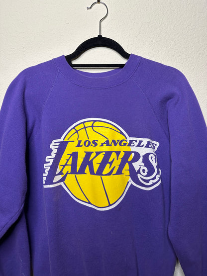 80’s Raglan LA Lakers USA Sweatshirt (Unisex S/M)