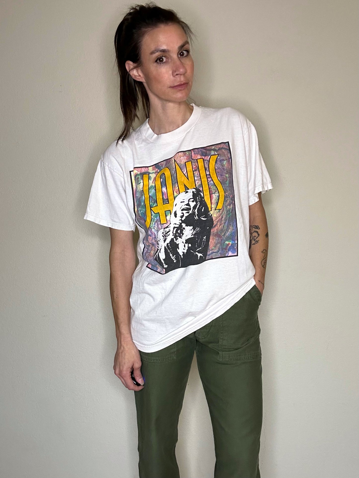 90’s Janis Joplin Tour Tee (Unisex L)