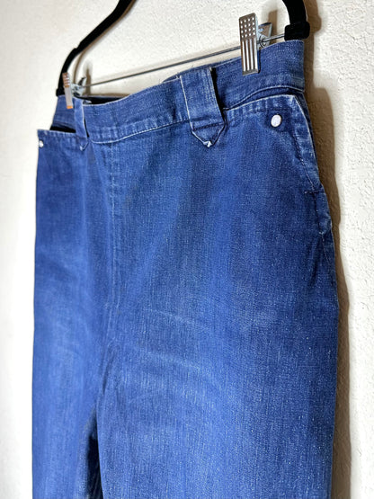 50’s LEVI’S Big E Side Zip Shorthorn Denim Pants (Women’s 34)