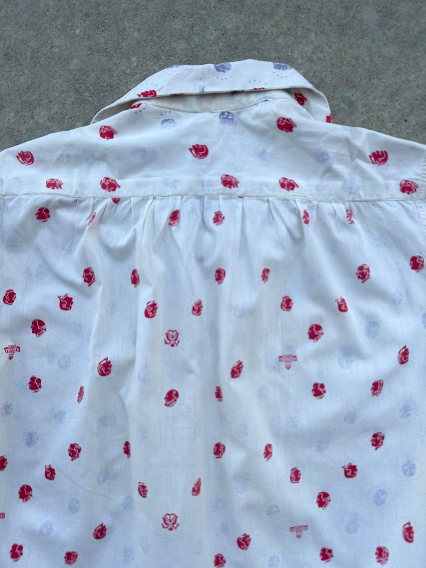 50’s US Presidents Printed Cotton Novelty Shirt (Unisex M)