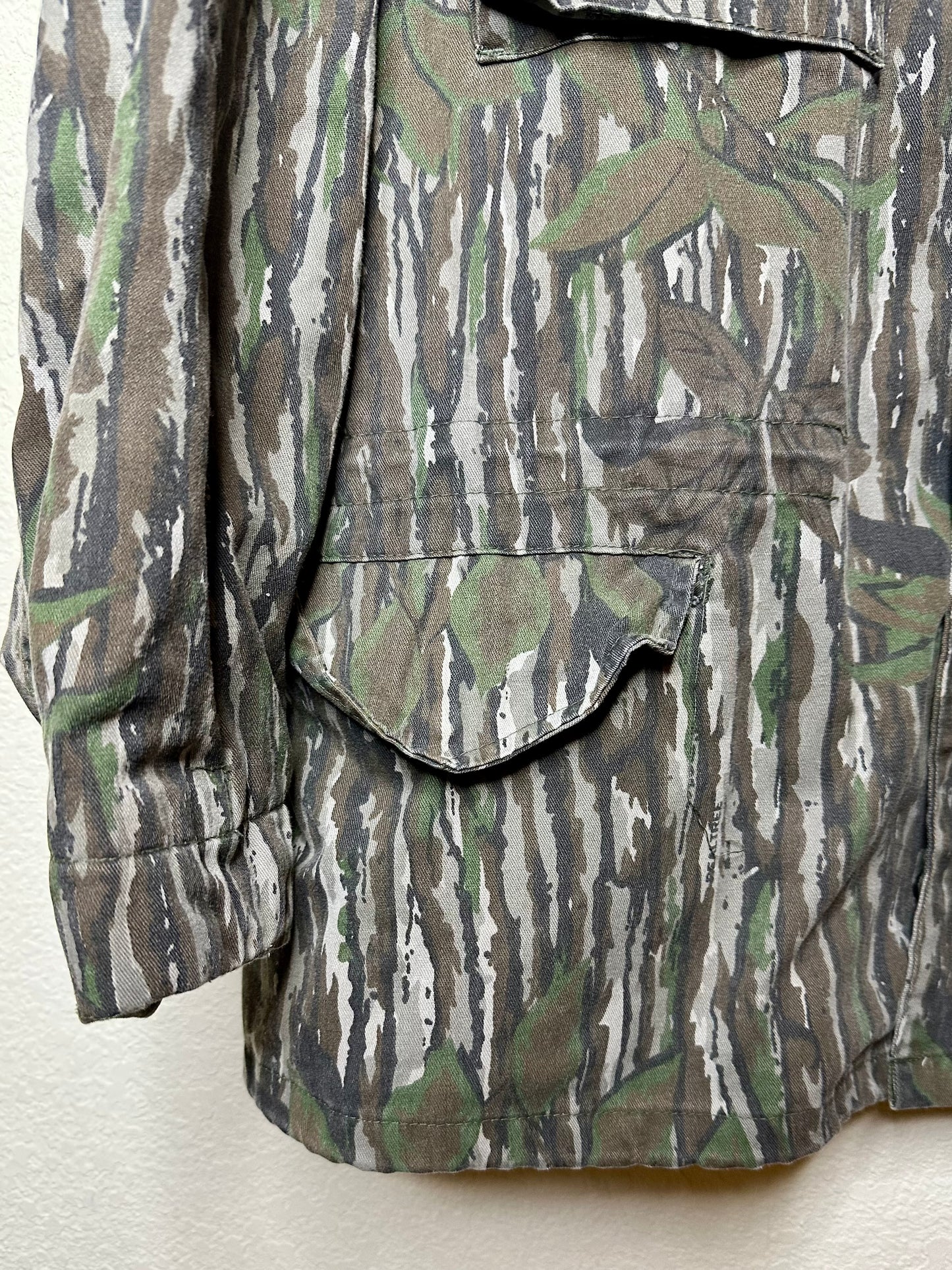 80’s Military M65 Real Tree Camo Field Jacket (L)