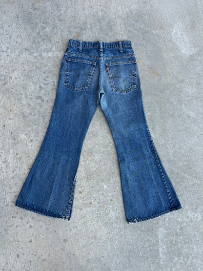 70’s Levi’s 684 Orange Tab Elephant Bell Bottom Denim Jeans USA (Women’s 26)