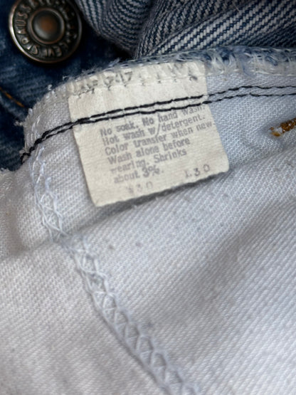 70’s Levi’s 684 Orange Tab Elephant Bell Bottom Denim Jeans USA (Women’s 26)