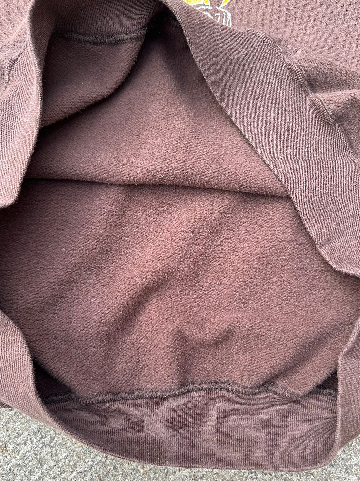 80’s Wyoming Cowboys Pistol Pete Raglan Sweatshirt (Unisex XL)