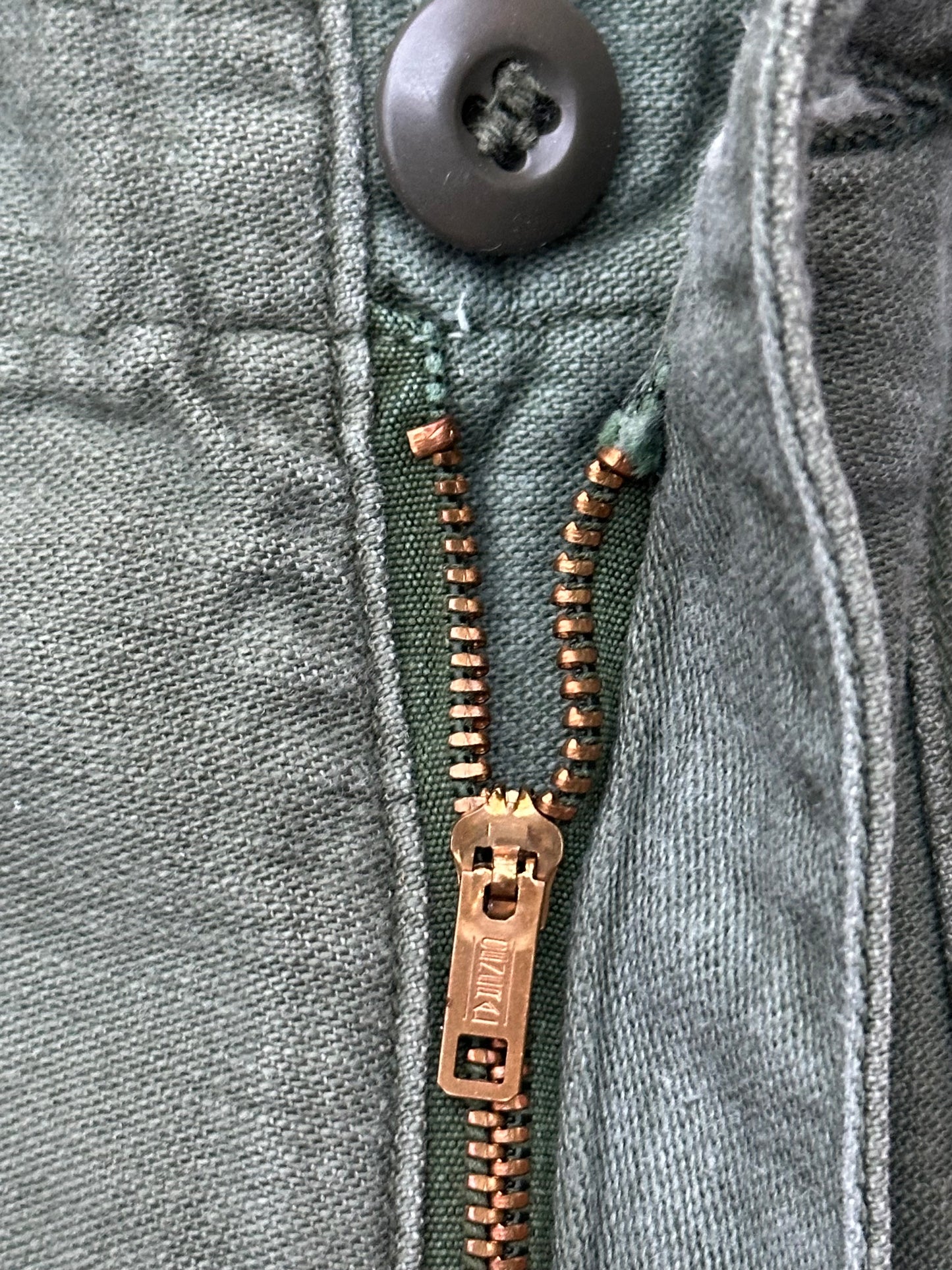 60’s US Military OG-107 Cotton Sateen Field Pants (27x28)