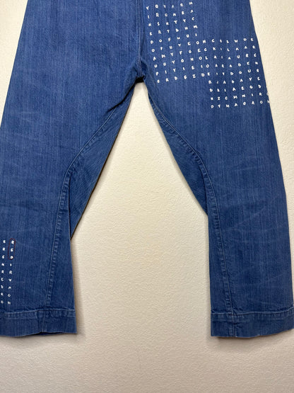 RARE Vintage Levi’s Selvedge “Skewed RED” Collection 3D Jeans (32x32)