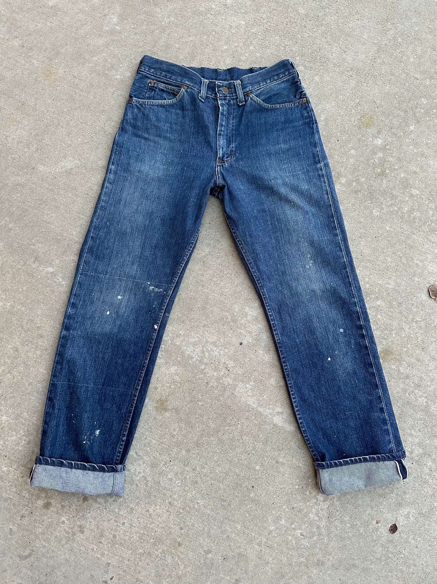RARE 50’s Cowden Full Selvedge Denim Jeans (27x33)
