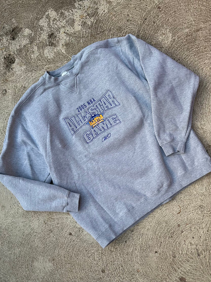 Y2K Denver NBA All-Star Game Embroidered Oversize Sweatshirt (Unisex XL))