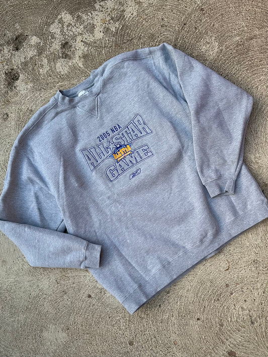 Y2K Denver NBA All-Star Game Embroidered Oversize Sweatshirt (Unisex XL))