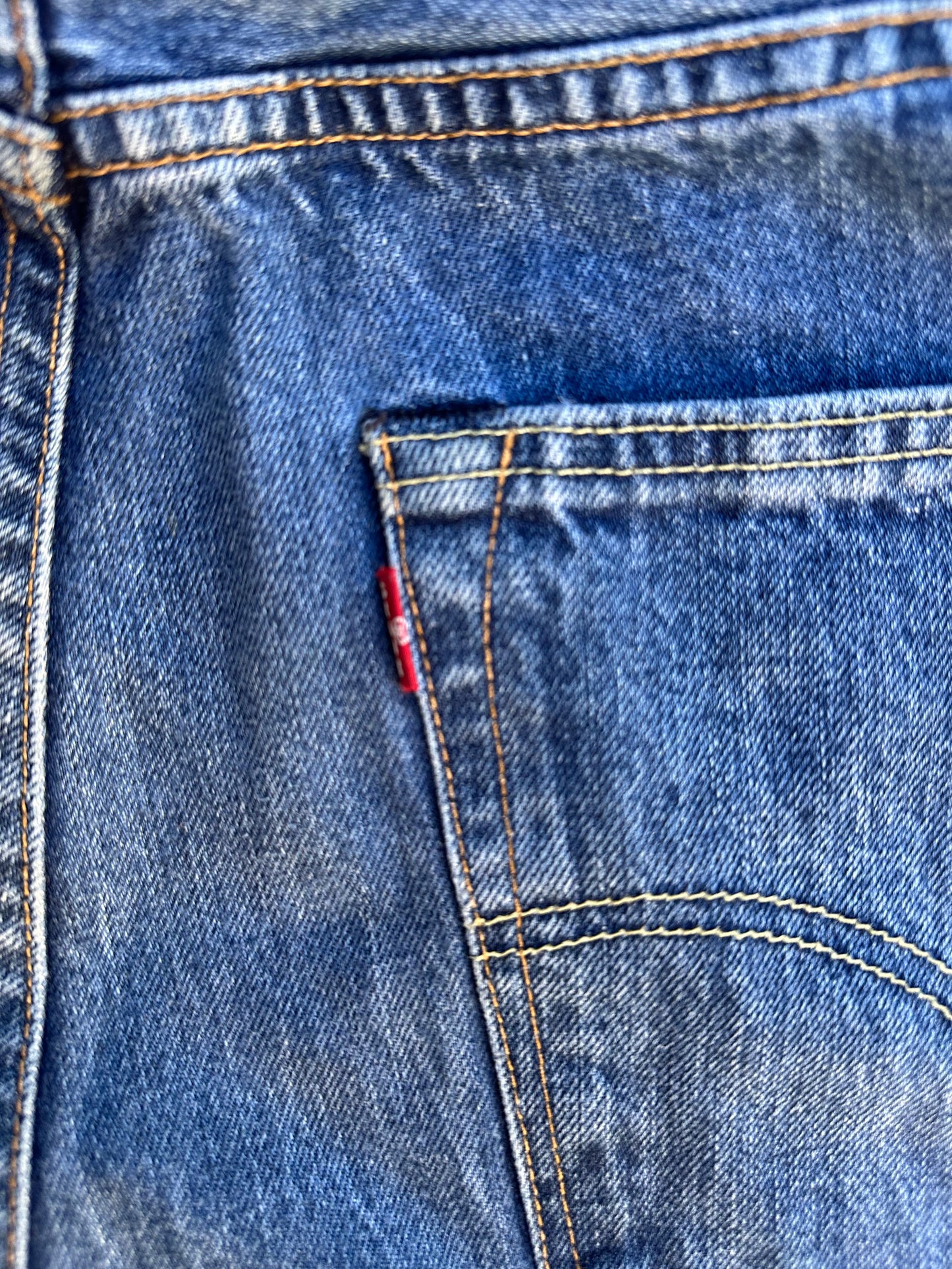 Levi’s 501 Redline Selvedge White Oak Cone Denim Repro USA Jeans (Actual 36x33)