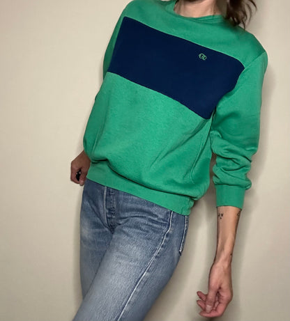 80’s Oscar de la Renta Monogramed Single Stitch Sweatshirt (Women’s S/M)