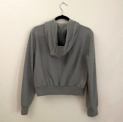 Vintage Ralph Lauren Collection (Purple Label) Wool Crop Zip-Up Hoodie (S/M)