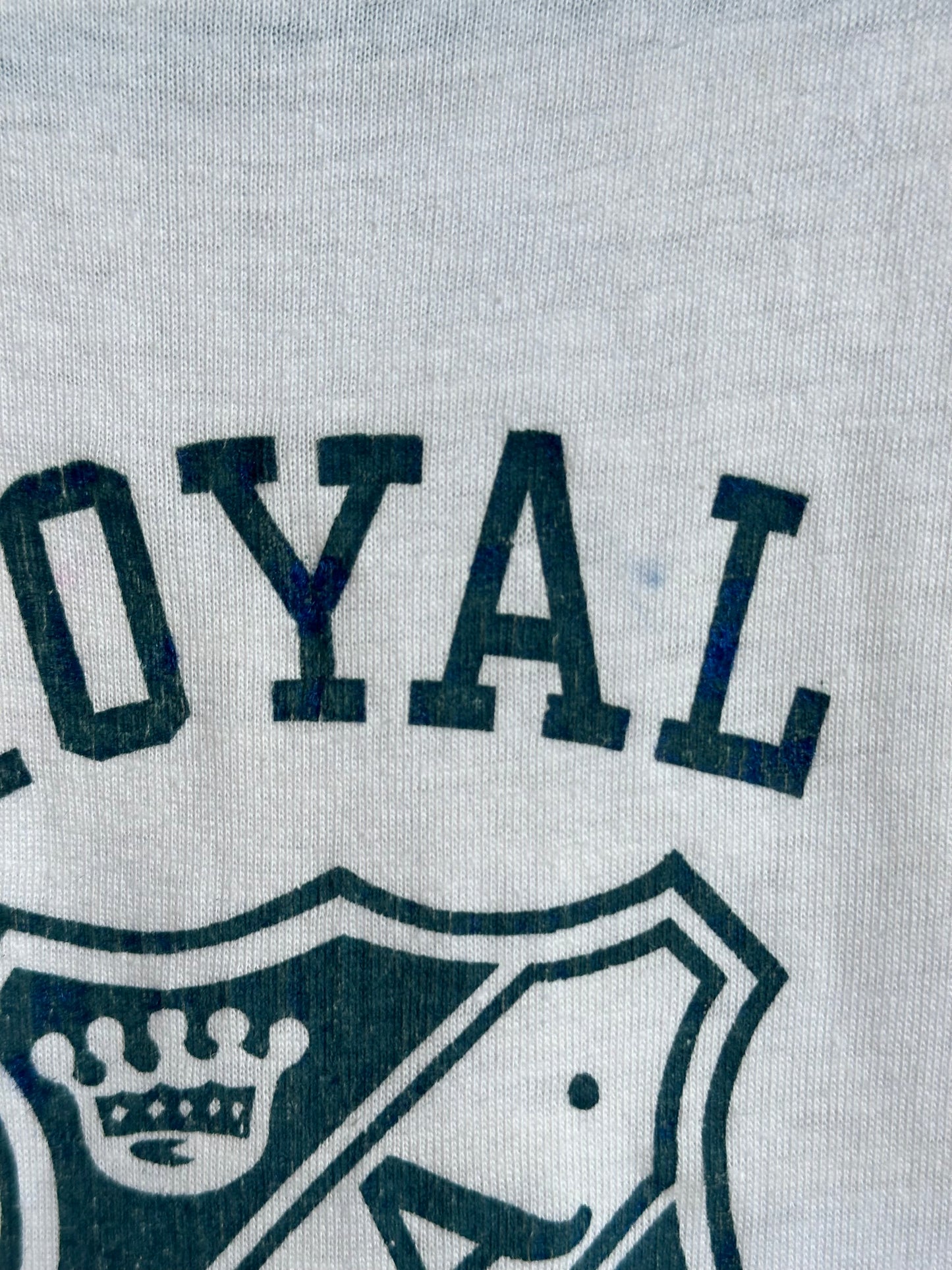 50’s Deadstock Champion “Running Man” Royal Ambassadors Single Stitch Tee (Unisex S)