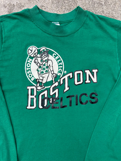 80’s Champion Boston Celtics Single Stitch LS Tee (Unisex S/M)