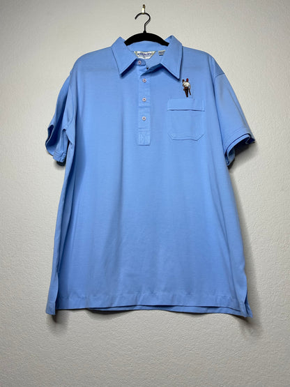 90’s Shriner’s Single Stitch Embroidered Polo Shirt USA (Unisex XL)