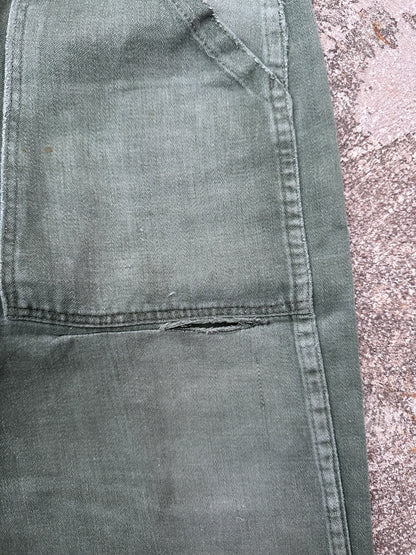 60’s US Military OG-107 Cotton Sateen Field Pants (26-27x28)