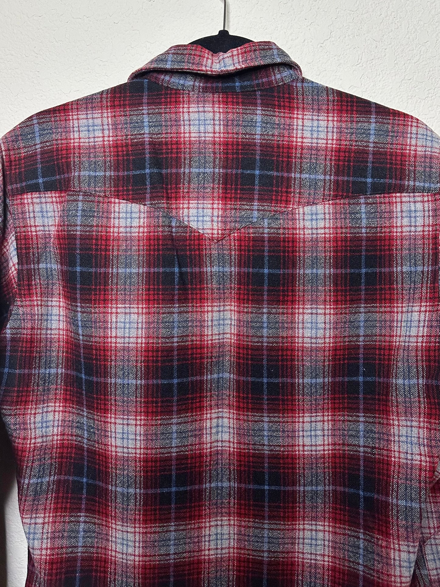 70’s Pendleton Wool Western Pearl Snap USA Shirt (Unisex S)