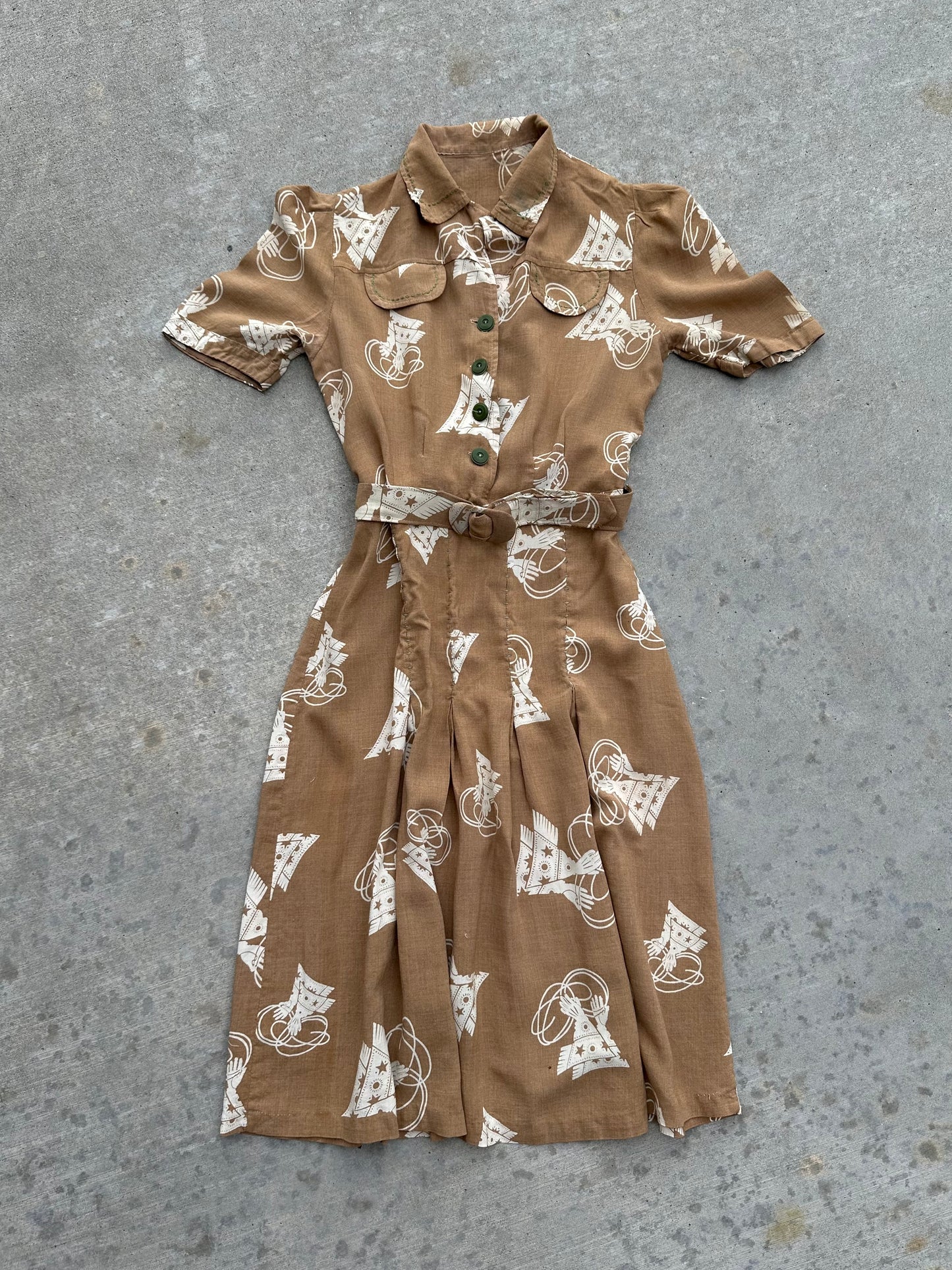 DROPPING SUNDAY: 50’s Handmade Dress (XS)