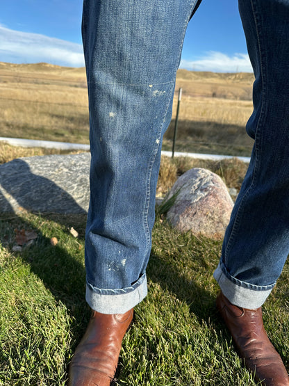 RARE 50’s Cowden Full Selvedge Denim Jeans (27x33)