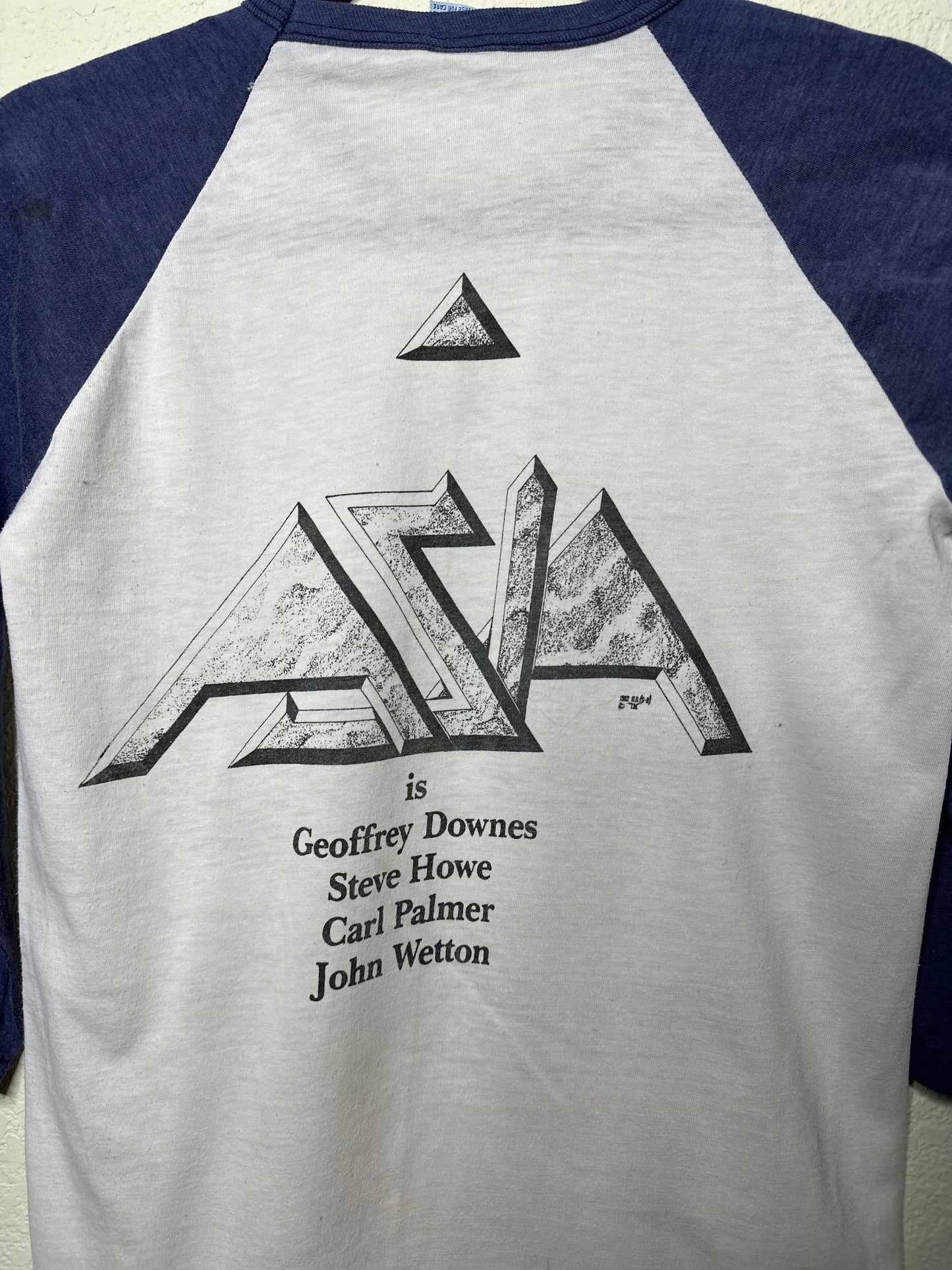 80’s ASIA American Tour Single Stitch Raglan Tee (Unisex S)