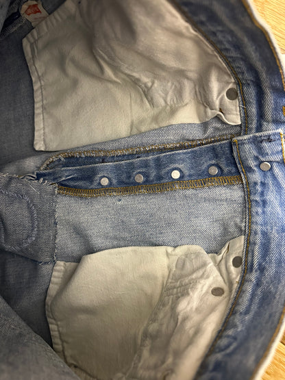 80’s Levi’s 501 USA Patched Jeans (32x31 / Modern 8/10)