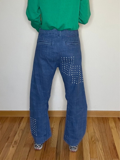 RARE Vintage Levi’s Selvedge “Skewed RED” Collection 3D Jeans (32x32)